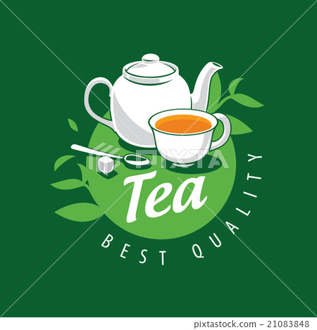 图库插图 vector logo tea