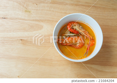 Thai spicy soup shrimp Thai spicy soup shrimp 21084204