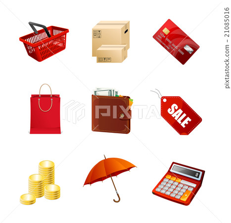 Shopping icons set. Vector Shopping icons set. Vector 21085016