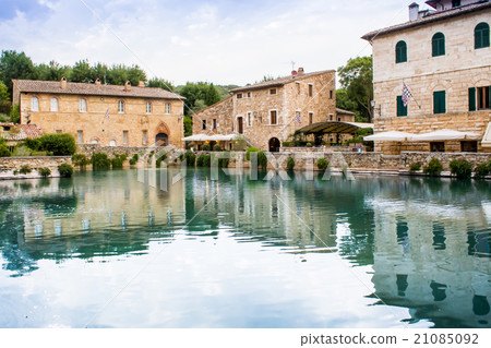 the "Square of sources" in Bagno Vignoni 21085092