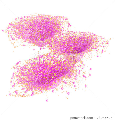 Abstract molecules design. Group of atoms forming Abstract molecules design. Group of atoms forming 21085692