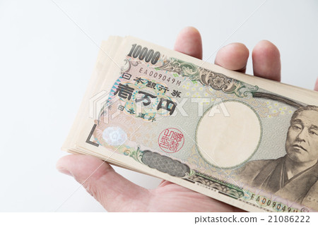 一萬日元鈔票白背 一萬日元鈔票白背 21086222