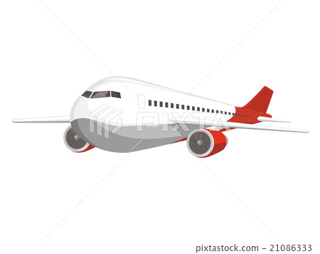 Airplane illustration airliner 21086333