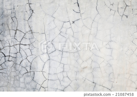 Simple gray cracked of old concrete wall textured Simple gray cracked of old concrete wall textured 21087458