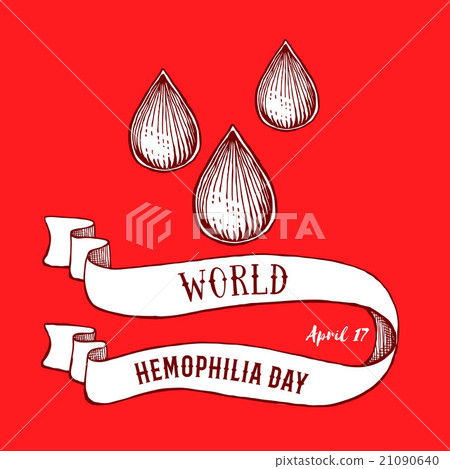 World hemophilia day poster 21090640