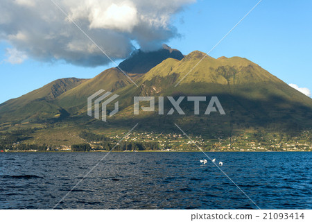 Imbabura inactive stratovolcano under San Pablo  21093414
