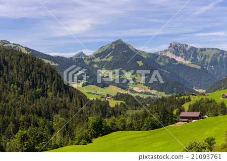 View on the Alps, Switzerland View on the Alps, Switzerland 21093761