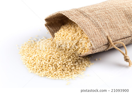 Sesame seeds in flax sack 21093900