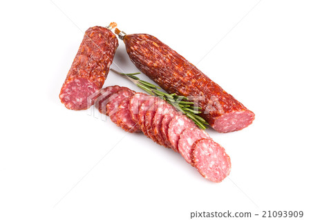 slices of salami slices of salami 21093909