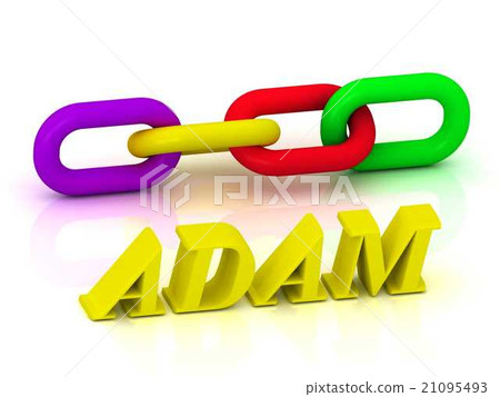 ADAM- Name and Family of bright yellow letters ADAM- Name and Family of bright yellow letters 21095493