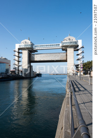 Numazu Harbor Large Scale Water Lotion Gate 21097587