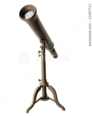 An antique telescope 21097712