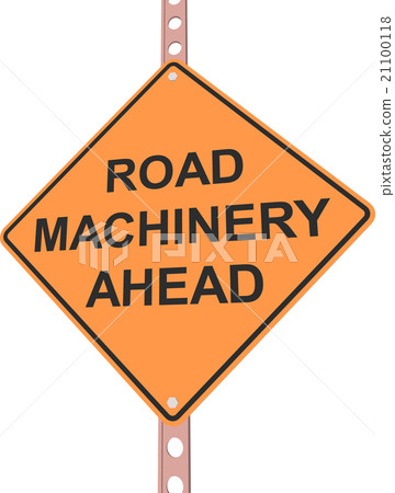 yellow roadsign isolated on white background yellow roadsign isolated on white background 21100118