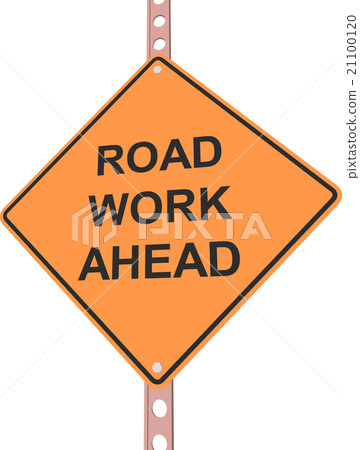 yellow roadsign isolated on white background yellow roadsign isolated on white background 21100120