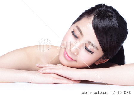 Skin care woman Smile face 21101078