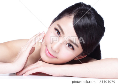 Skin care woman Smile face 21101079