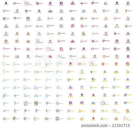 Huge mega collection of abstract logos Huge mega collection of abstract logos 21101713