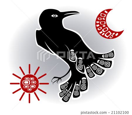 Decorative ethnic picture in the style of legends Decorative ethnic picture in the style of legends 21102100