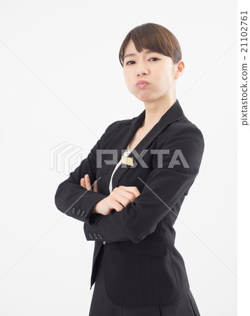 膨脹與胳膊的女商人 膨脹與胳膊的女商人 21102761