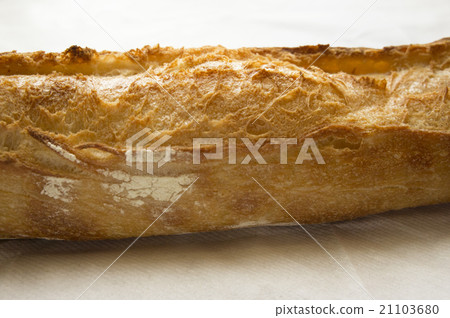 Stock Photo: baker, french loaf, french bread