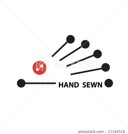 Template for logos, labels, emblems needles.   21104318
