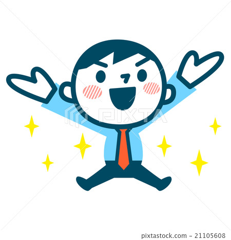 A businessman who is pleased 21105608