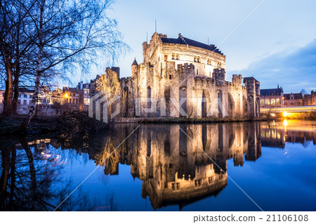 Gravensteen from Ghent 21106108