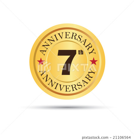 7 years anniversary logo 21106564
