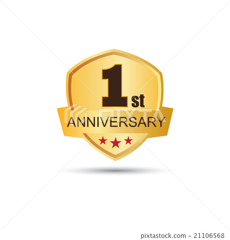 1 years anniversary logo 21106568