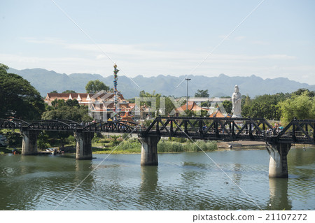THAILAND KANCHANABURI DEATH RAILWAY BRIDGE THAILAND KANCHANABURI DEATH RAILWAY BRIDGE 21107272