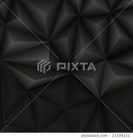 Abstract geometrical black background. Vector Abstract geometrical black background. Vector 21109231