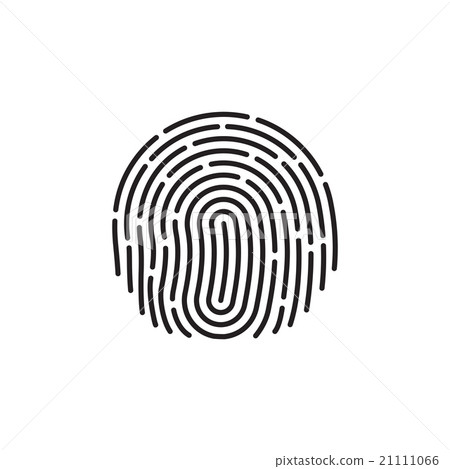 fingerprint Icon Image. Flat. fingerprint icon app 21111066