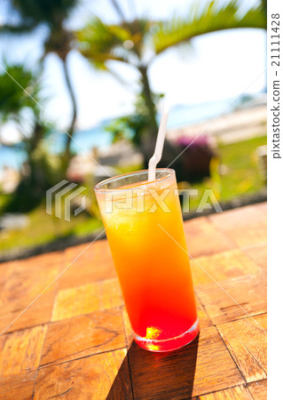 Fruit shake with ice Fruit shake with ice 21111428