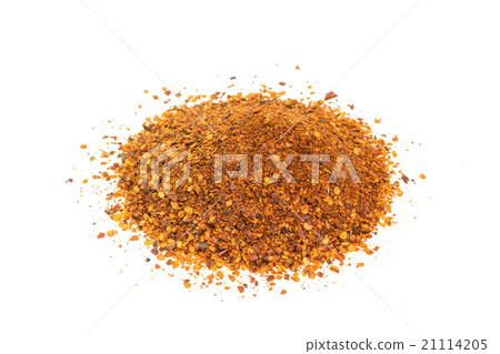 Thai cayenne pepper isolated on white 21114205