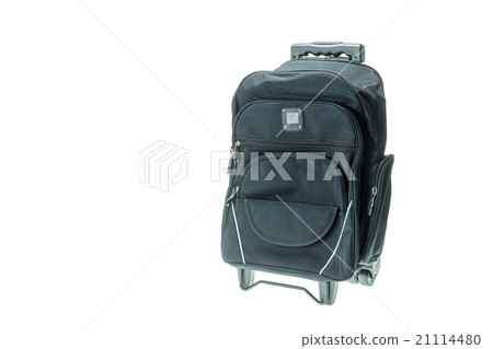 New black student bag isolated on white New black student bag isolated on white 21114480