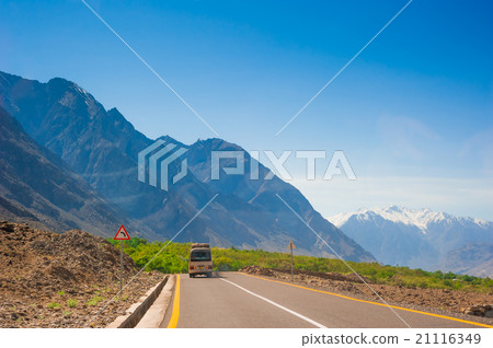 Karakorum Highway in Pakistan Karakorum Highway in Pakistan 21116349