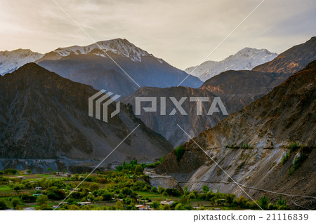 Beautiful Landscape of Hunza Valley Beautiful Landscape of Hunza Valley 21116839