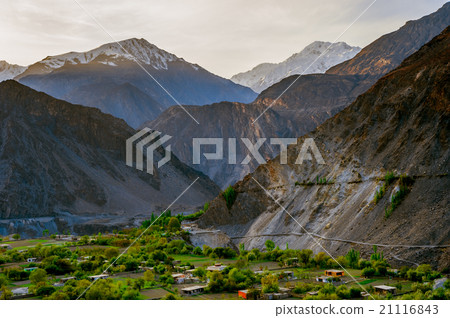 Beautiful Landscape of Hunza Valley 21116843