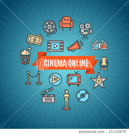 Cinema Concept. Vector 21118470