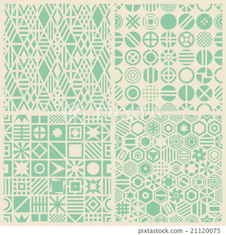 Geometric patterns set. 21120075