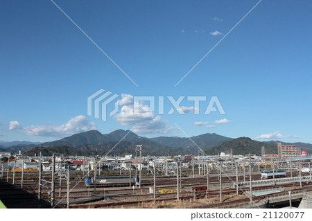 Scenery with cargo station Scenery with cargo station 21120077