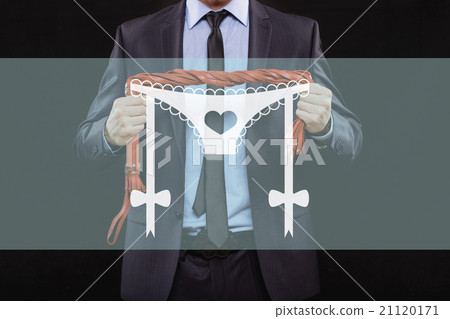 man in business suit with chained hands. handcuffs man in business suit with chained hands. handcuffs 21120171
