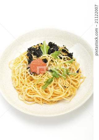 食物意粉日式Mentaiko麵食日本折衷白色後面 食物意粉日式Mentaiko麵食日本折衷白色後面 21122007