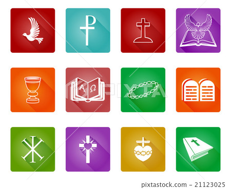 Christian Icon Set - Stock Illustration [21123025] - PIXTA