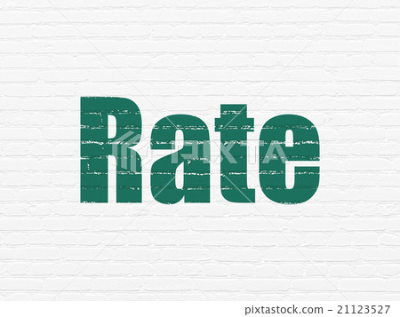 Money concept: Rate on wall background 21123527