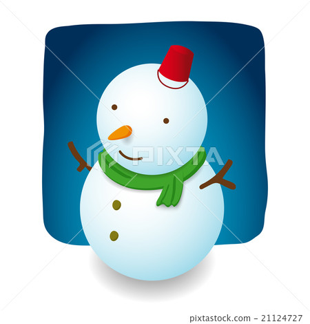 Snowman illustration character design 21124727