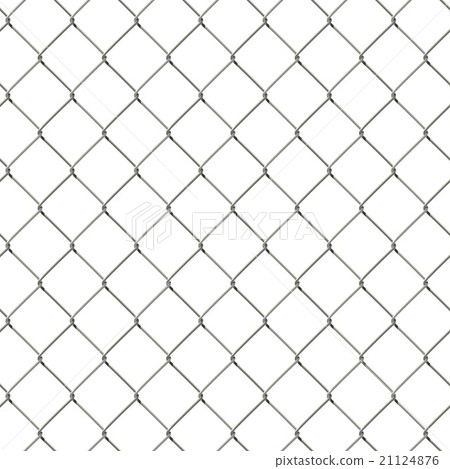 Vector seamless wire mesh fence 21124876