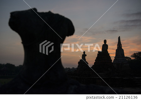 ASIA THAILAND AYUTHAYA WAT CHAI WATTHANARAM ASIA THAILAND AYUTHAYA WAT CHAI WATTHANARAM 21126136