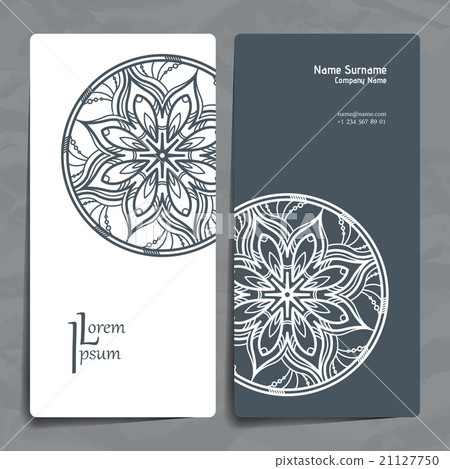 Set of vector design templates. Business card with Set of vector design templates. Business card with 21127750