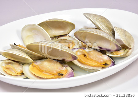 與貝類的蒸的米蠕蟲 與貝類的蒸的米蠕蟲 21128856
